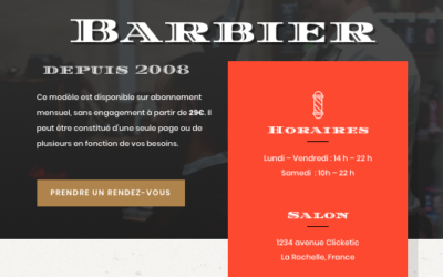 Salon Barbier – Demo